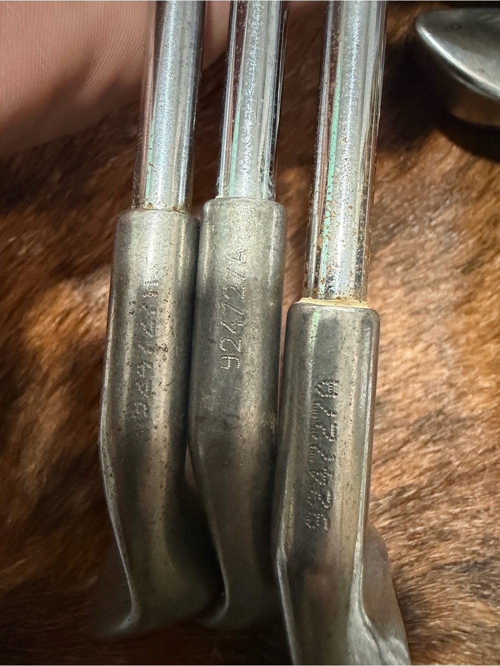 ⛳  PING EYE 2 BLACK DOT 3-9  MATCHING SERIAL #s 7 clubs RH 6iron Is Cobra READ - Picture 7 of 16